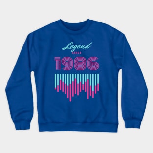 Legend since 1986 Crewneck Sweatshirt